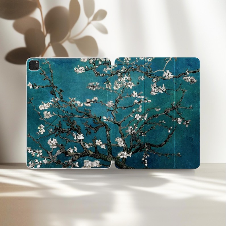Almond Blossom iPad Air 10th Gen Case Van Gogh 11 M2 M4 10.9 นิ้ว Pro 13 12.9 2024 2022 ภาพวาด 10.2"