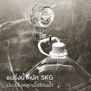 2pcs ตะขอสูญญากาศ ตะขอติดผนัง ที่แขวนของอเนกประสงค์ การติดตั้งสูญญากาศ ถอดออกได้ นำกลับมาใช้ใหม่ได้