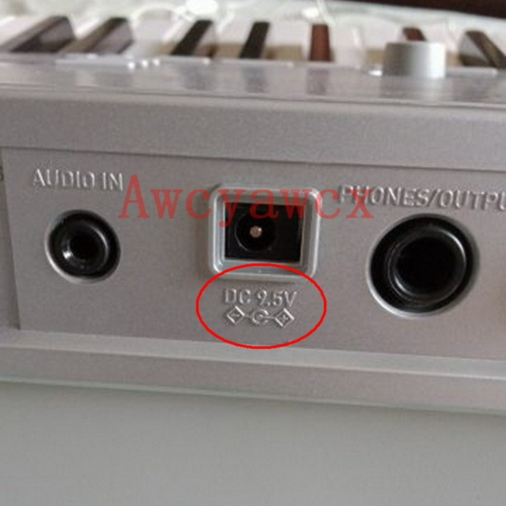DC 9.5V 1A โปรแกรม IC AC Adapter Charger สําหรับ Casio คีย์บอร์ดเปียโน CTK-245 AD-E95100L ADE95100L SA-46A CT-S100 CT-S200(RD/BK) CT-S300 CT-X CT-X CT-X700 CT-X CT-X - รูปที่ 2
