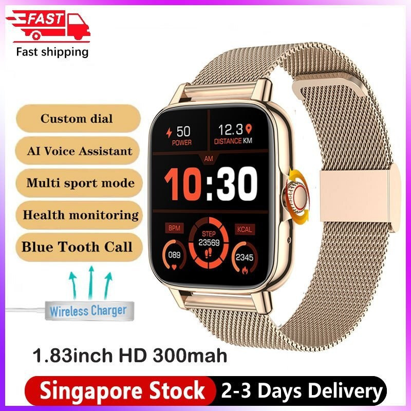 สมาร์ทวอทช์ชาร์จมงกุฎหมุนกันน้ํา BlueTooth Call Sport WatchTH99 C2V5