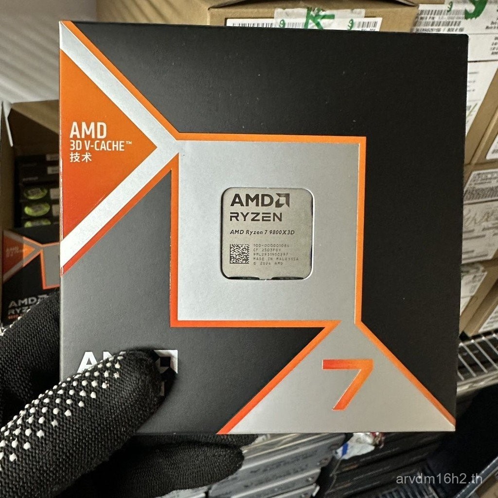 R ROG ROG Set Gaming AMD กล่อง Asus ยี่ห้อใหม่เมนบอร์ดเกม 9800X3DX870E