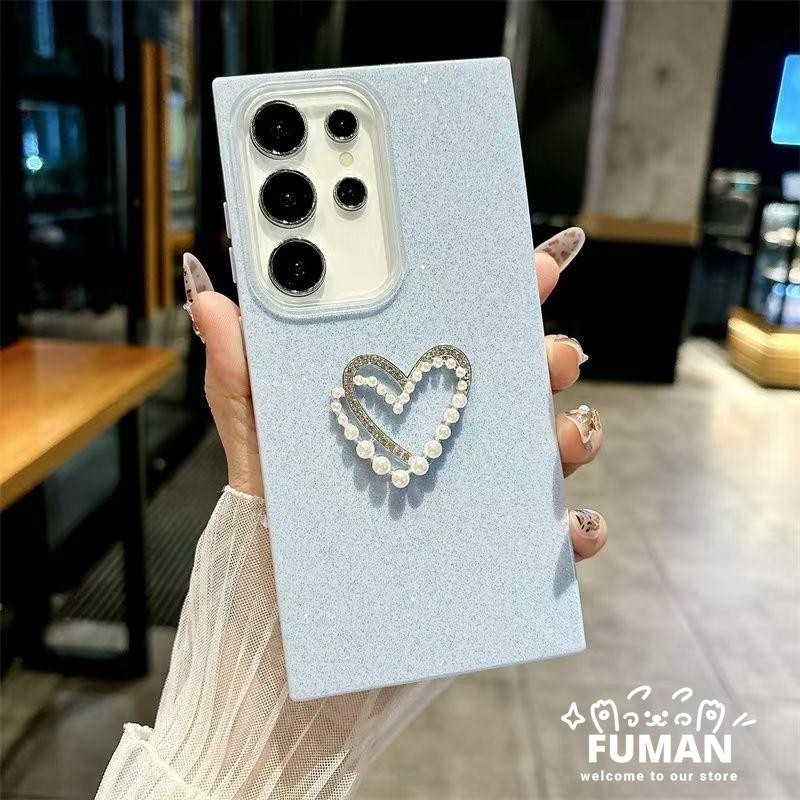 ใหม่ 3D Pearl Love Heart Glitter เคสโทรศัพท์สําหรับ Realme หมายเหตุ 60 60X 50 Narzo 70X 60X 70 60 Pr