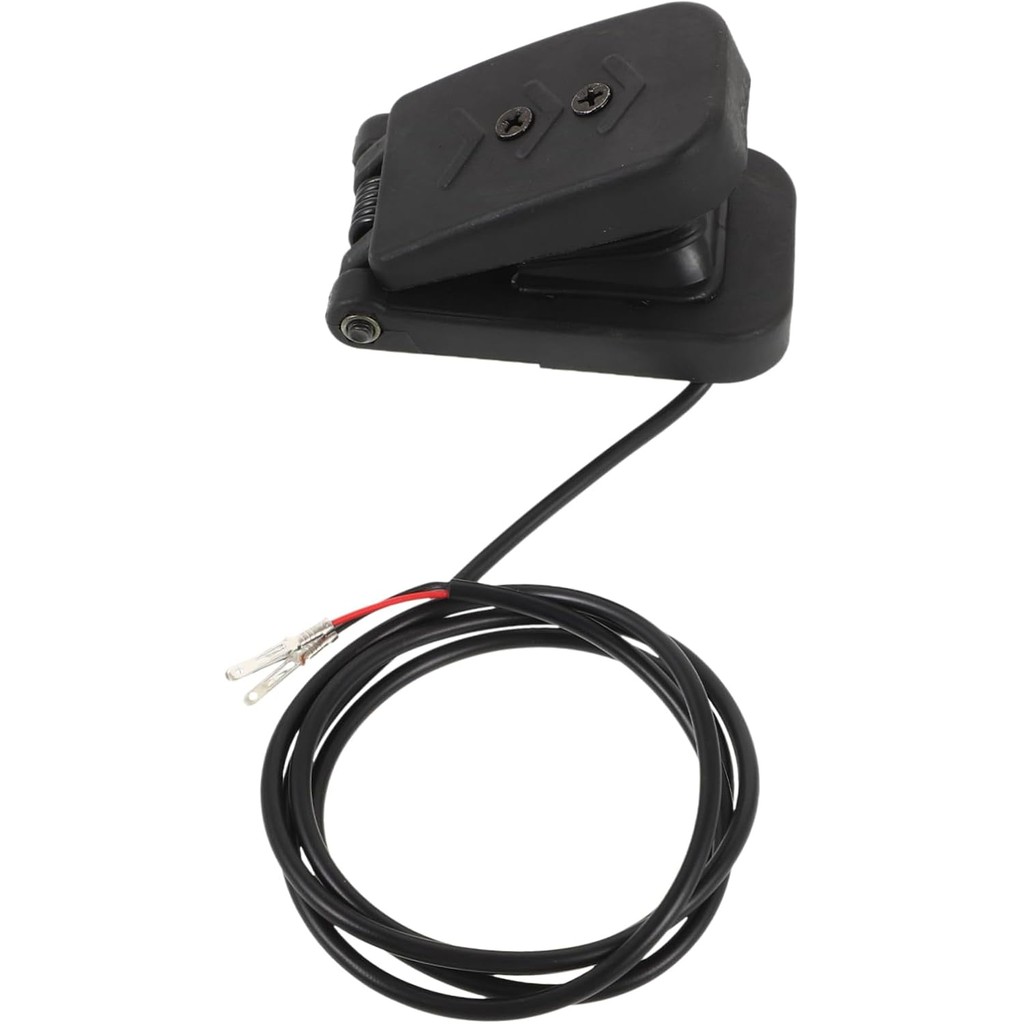 PRETYZOOM คันเร่งไฟฟ้า Kart Pedal ความเร็วตัวแปรคันเร่งเท้าสําหรับ Go Kart เบรคทนทานก่อสร้างติดตั้งง