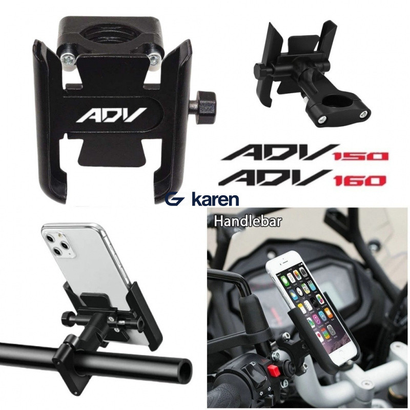 HONDA ADV150 ADV 160 ที่วางโทรศัพท์มือถือ อลูมิเนียม สําหรับ