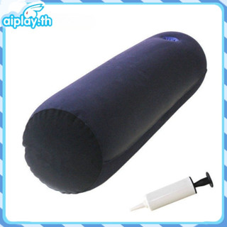 96X22ซม. หมอนข้างเป่าลม เบาะหมอนลมหมอนหนุนแบบเป่าลมหมอนเป่าล…