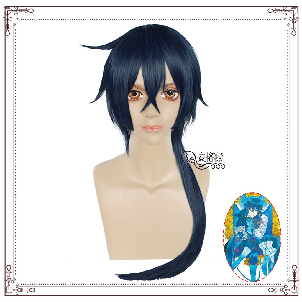 {Ange} Vanitas Notes Vanitas Vanitas cos Wigs Blue Black