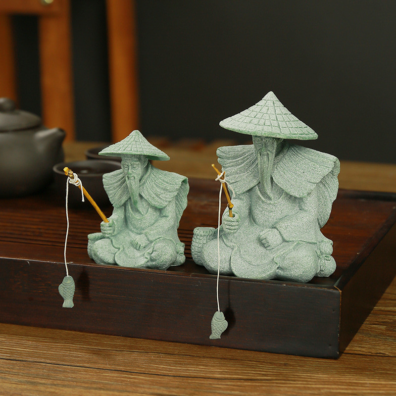 เครื่องประดับสัตว์เลี้ยงดีไซน์ศิลปะจีน Lapiz Lazuli พร้อมภาพวาดธรรมชาติและลายเส้นจินตนาการ