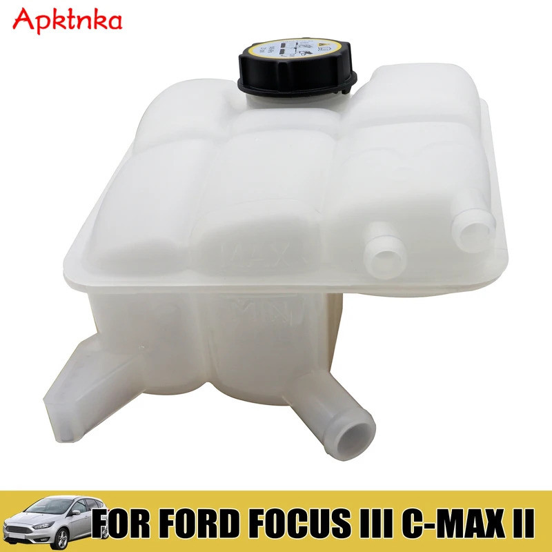 เครื่องยนต์รถ Coolant Water Coolant Header ขยายขวดถังสําหรับ Ford Focus MK3 C Max Kuga MK2 1717053 8