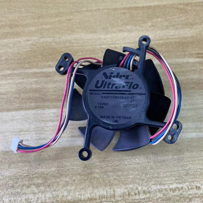 E60T13MS2BA7-57 พัดลมโปรเจคเตอร์ DC12V 0.19A สําหรับ EPSON CH-TW495 CH-TW570 CH-TW5200 CB-S18 S18 + 