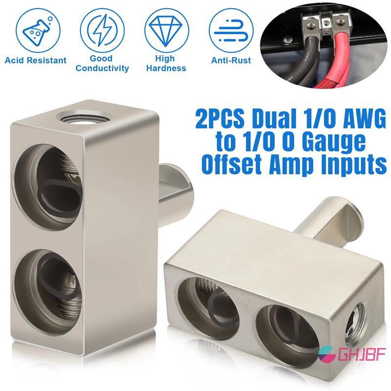 GHJBF] Universal Car Audionector Wire Supply O-type Terminal Block อลูมิเนียมเดิม Connector Auto Aud