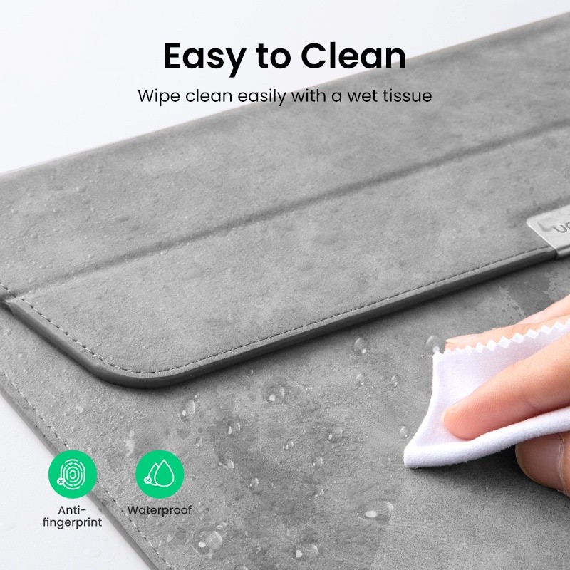 UGREEN กระเป๋าแล็ปท็อปสําหรับ MacBook Air Pro 13 13.3 15 16 นิ้วโน้ตบุ๊คสําหรับแล็ปท็อปแท็บเล็ตกระเป๋าคอมพิวเตอร์ - รูปที่ 3