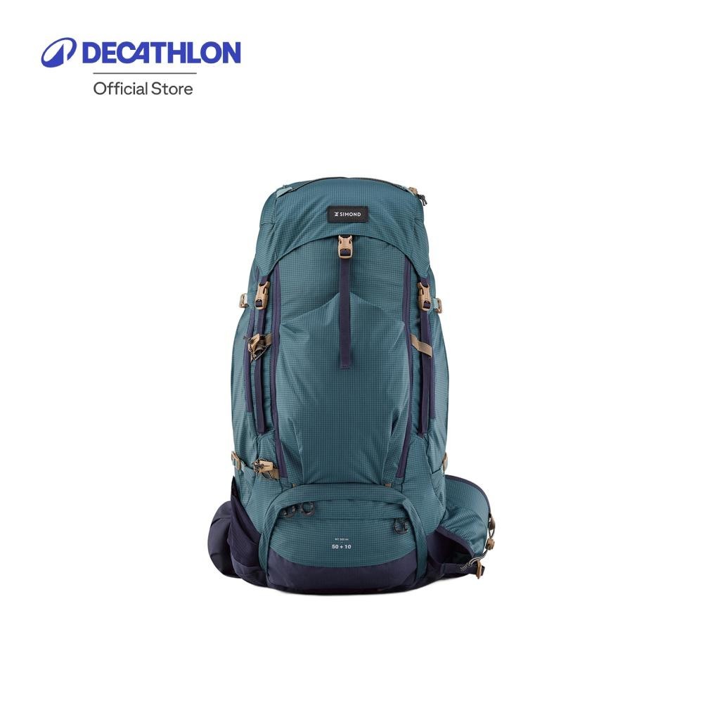 Decathlon Men's Trekking 50+10 L Backpack MT500 Air กระเป๋าเดินป่าผู้ชาย รุ่น MT500 Air ขนาด 50+10 ล