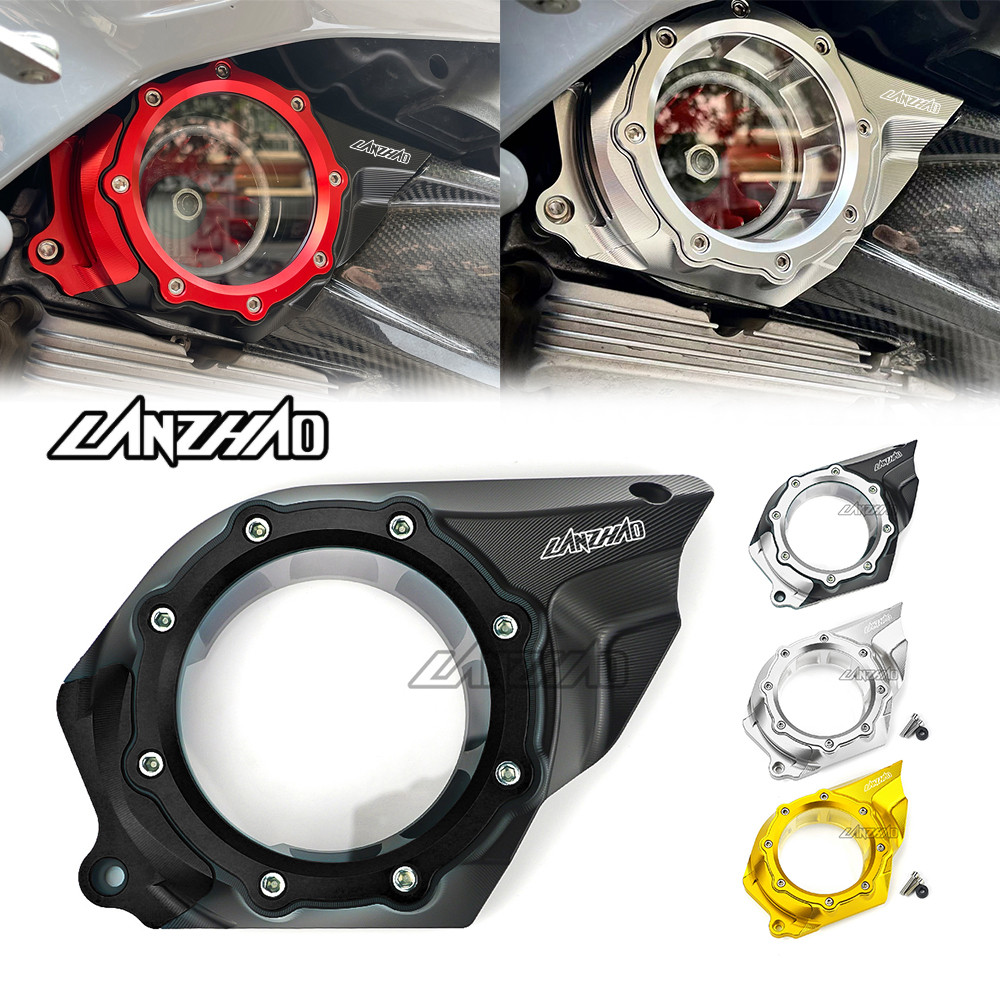 ครอบใบพัด ครอบแคร้งหน้า CNC Vespa GTS 300 HPE 2019-2024