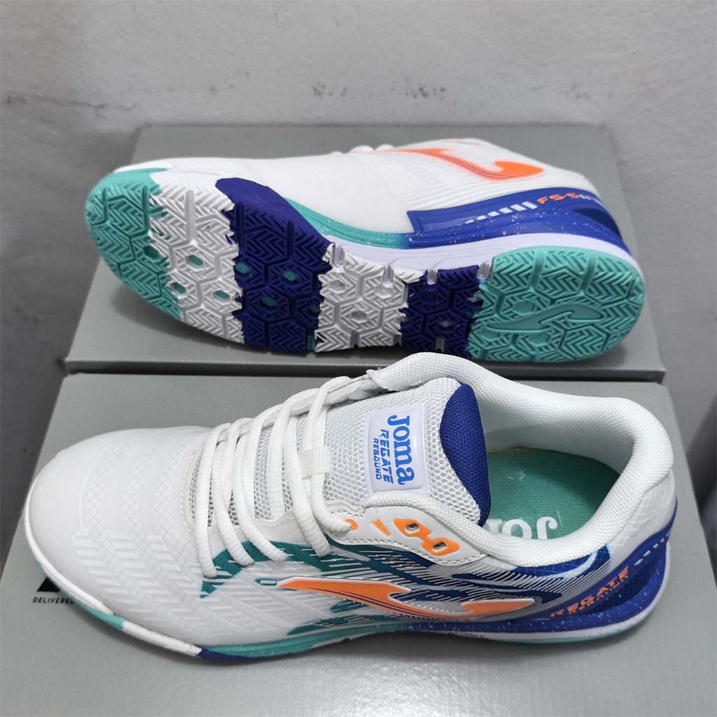 Joma TOP-FLEX Wide last Futsal Shoes รองเท้าฟุตบอล IC ดูดซับแรงกระแทก rebound Training Shoes A90301 