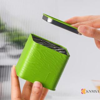 KNMSA] 1 ชิ้นที่ว่างเปล่าพุทราดีบุกสามารถครัวเรือนชาเขียวปิด…