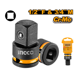 INGCO ข้อต่อแปลงลูกบล็อกกระแทก 1/2"(F) X 3/4"(M) รุ่น HIAD1234