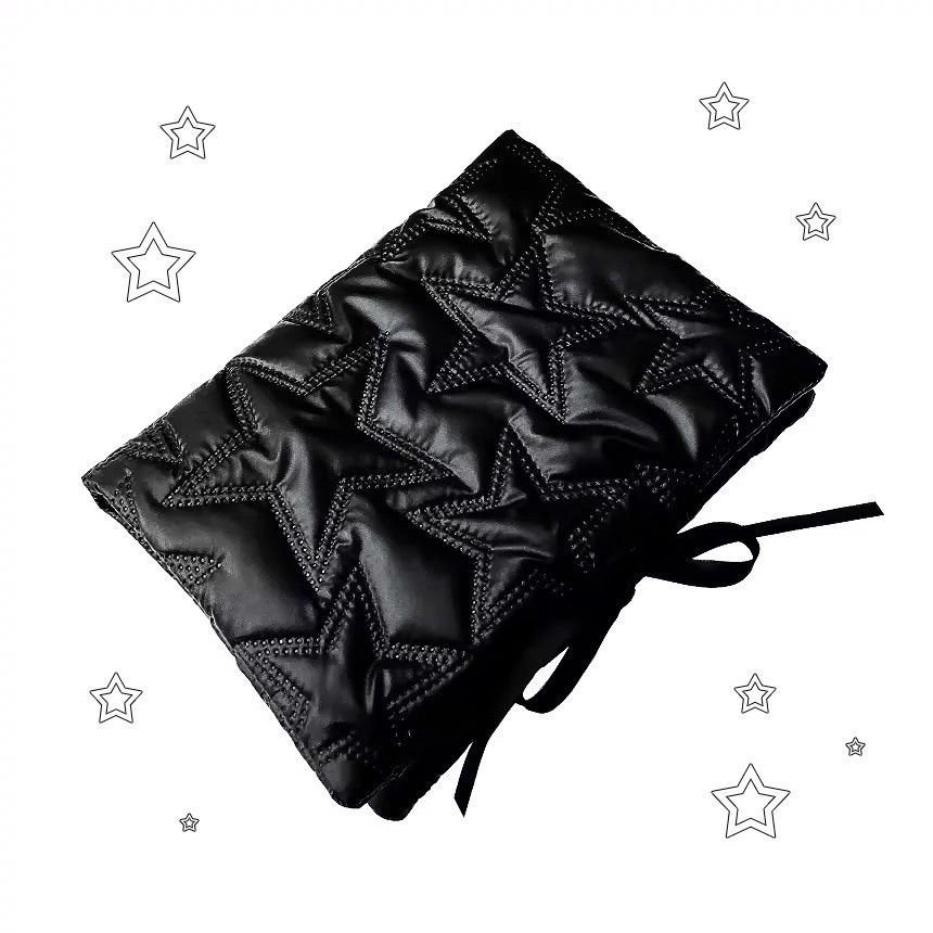 Asian Storage Sweet A5 Card Holder Card Book Four Palace Small Card Polaroid Black Star