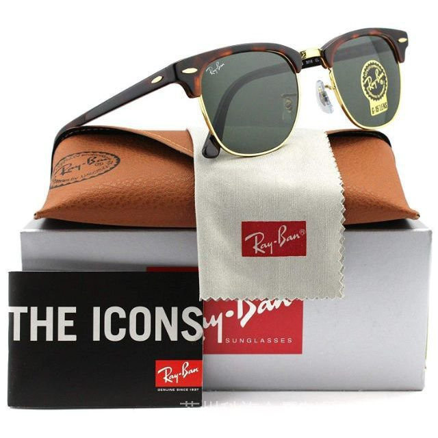 Clubmaster Original Luxury RB3016 มาพร้อมกล่อง