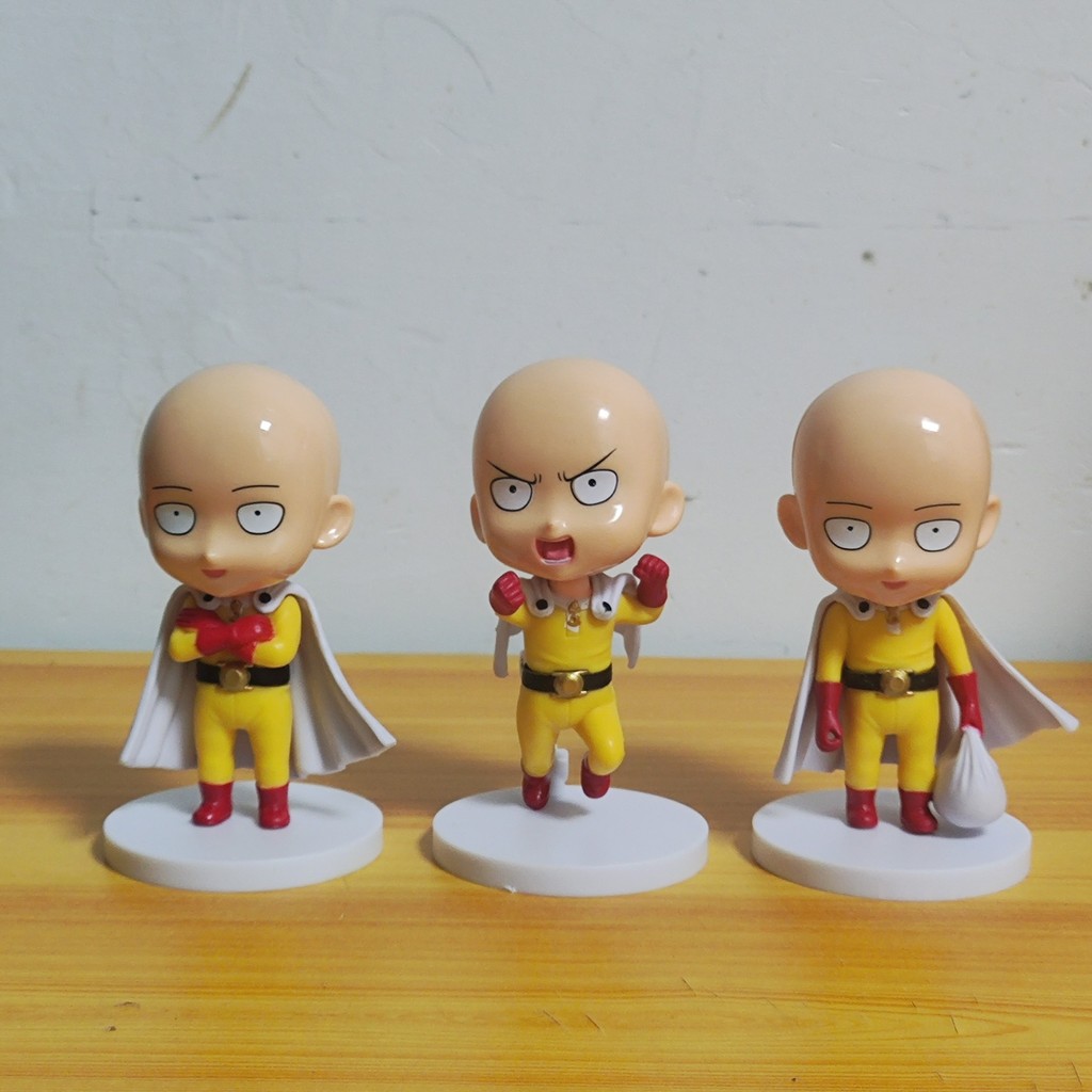 Spot Goods#Anime Merchandise One Punch Man One-Kick Hero Mr. Tetsuji Saito3Style Q Figure Model Doll