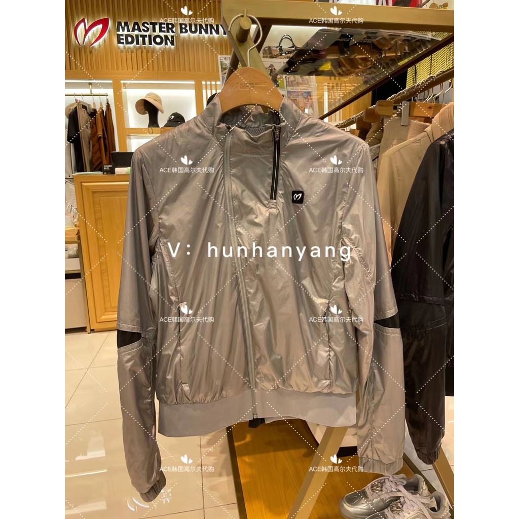 MBE Golf Ladies 2022 เสื้อกันลมสำหรับสุภาพสตรี ดีไซน์โลโก้ครึ่งคอปกสูง เหมาะสำหรับฤดูใบไม้ร่วง