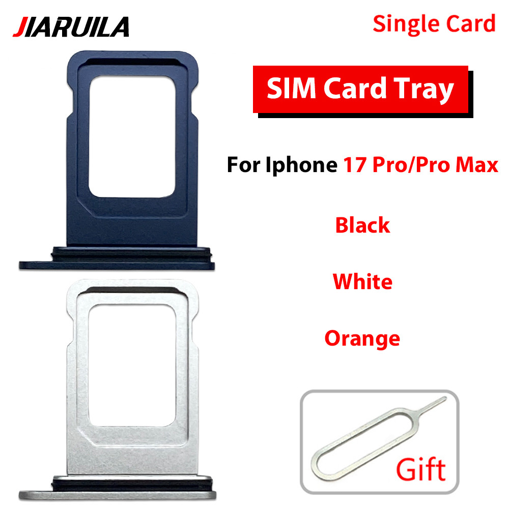 ถาดซิมการ์ดเดี่ยวสําหรับ Phone 17 Pro/17 Pro Max ที่วางสล็อตถาดซิมสําหรับถาดซิมการ์ด