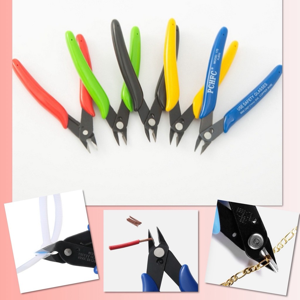 💥 คีม ตัด เคเบิ้ลไทร์ สายรัด cable tire รุ่นคมพิเศษ คีมขนาดเล็ก คีมตัดสายไฟ อเนกประสงค์ เครื่องมือช่