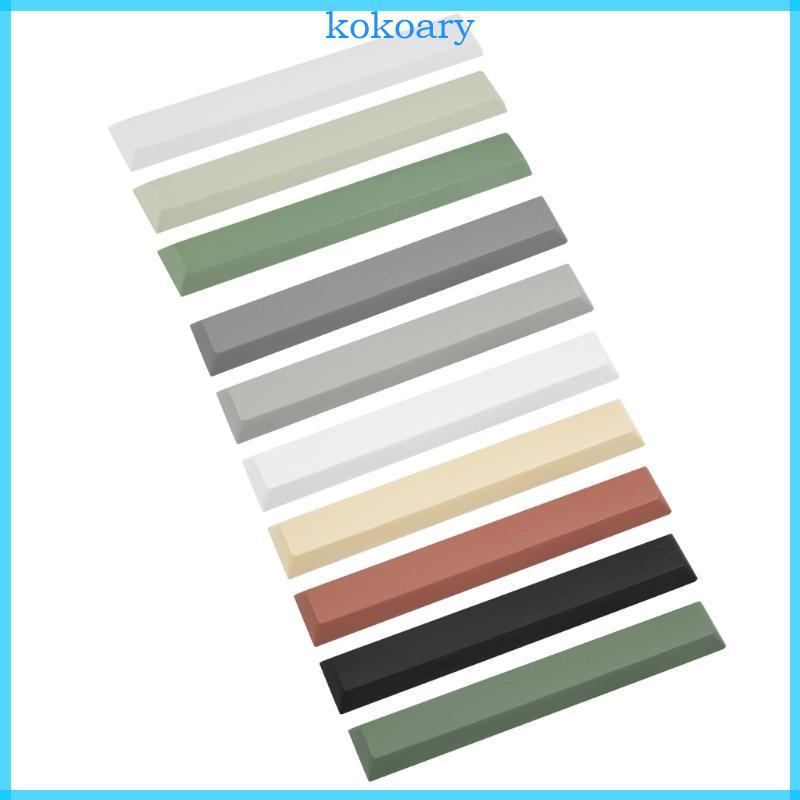 KOK 6 25u 7u Spacebar Keycap สําหรับ Mx Switch คีย์บอร์ด PBT Multi-Color