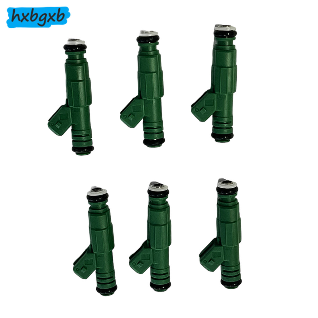 2 6 แพ็ค/ล็อตหัวฉีดประสิทธิภาพสูงสําหรับ Falcon BA BF XR6 0280155968 หัวฉีด 6แพ็ค หัวฉีด