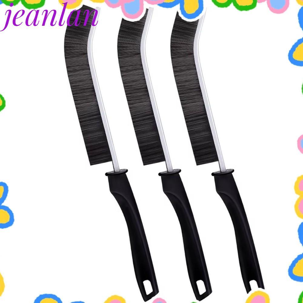 JLAN Track Groove Cleaner, Hard Bristle Deformice แปรงทําความสะอาด, Multifunctional Alloy Elbow Narrow Head Long Handle Gap แปรงสําหรับห้องน้ํา/ฝักบัว/Window Tracks/ห้องครัว