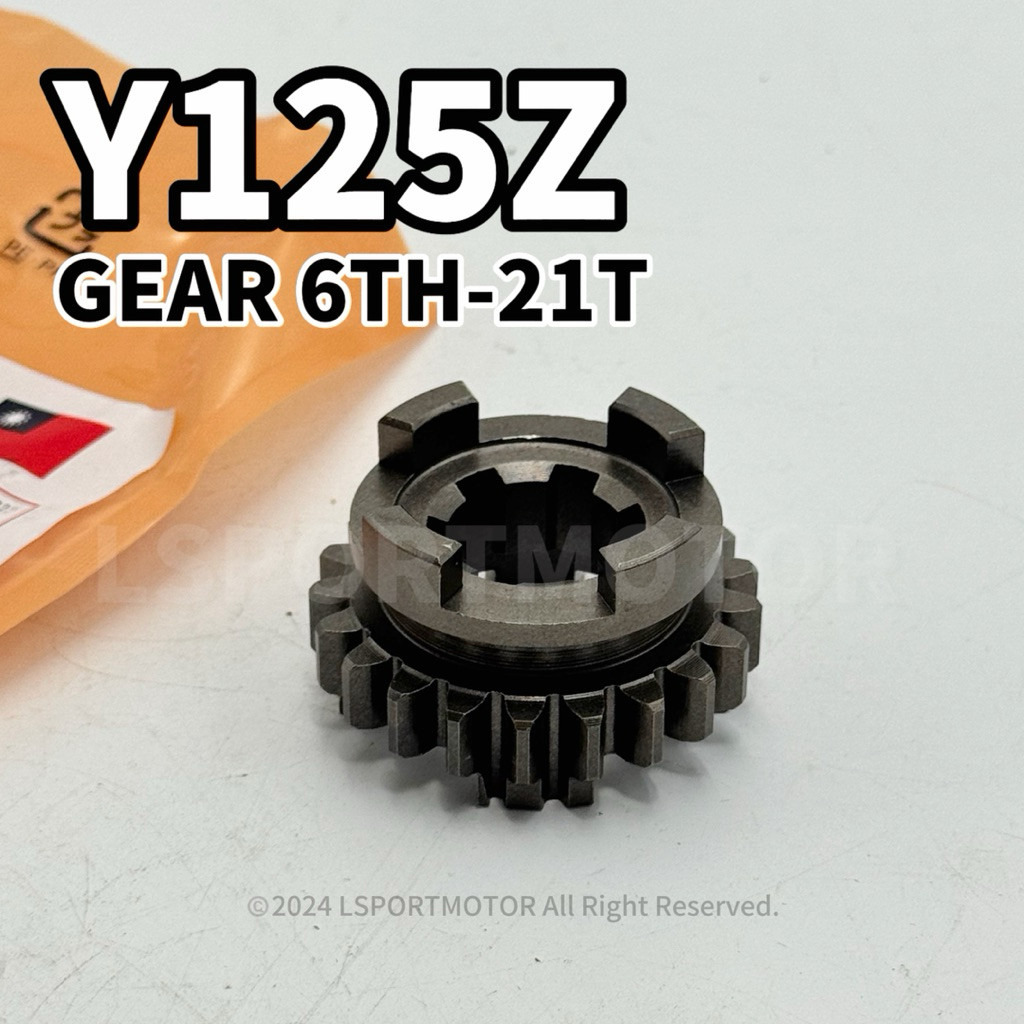 เกียร์ YAMAHA Y125Z, 6TH-21T 5BU-17261-00 Y 125Z Y125 Z