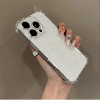 กลิตเตอร์ เคสโทรศัพท์ For iPhone 17 16 15 14 pro max Case iPhone 13 11 pro max 12 13 pro max 15 16 PLUS ป้องกันการตกทั้ง