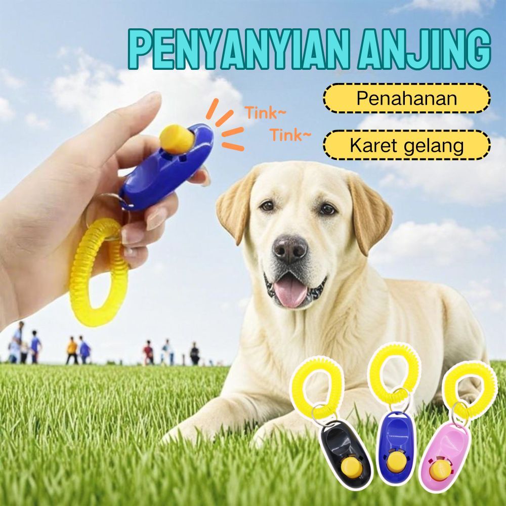 Clicker Dog Pet Clicker การฝึกสัตว์ การฝึกสุนัข