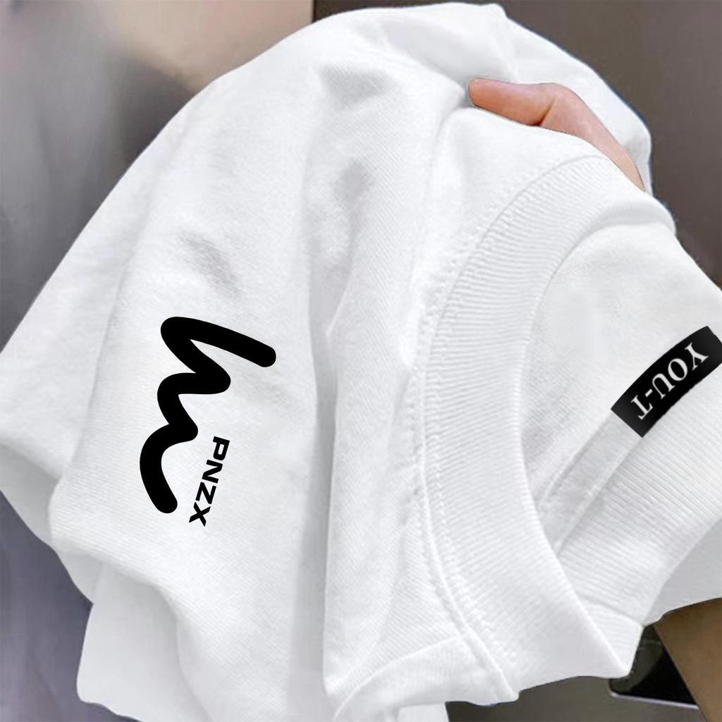 ChillTee📦เสื้อยืดแขนสั้นผู้ชาย วินเทจอเมริกัน  สีพื้น 'PNZX' ผ้าCOTTONผ้าฝ้ายใส่สบาย สไตล์เกาหลี เสื้อยืด เสื้อเท่ๆ【COD】