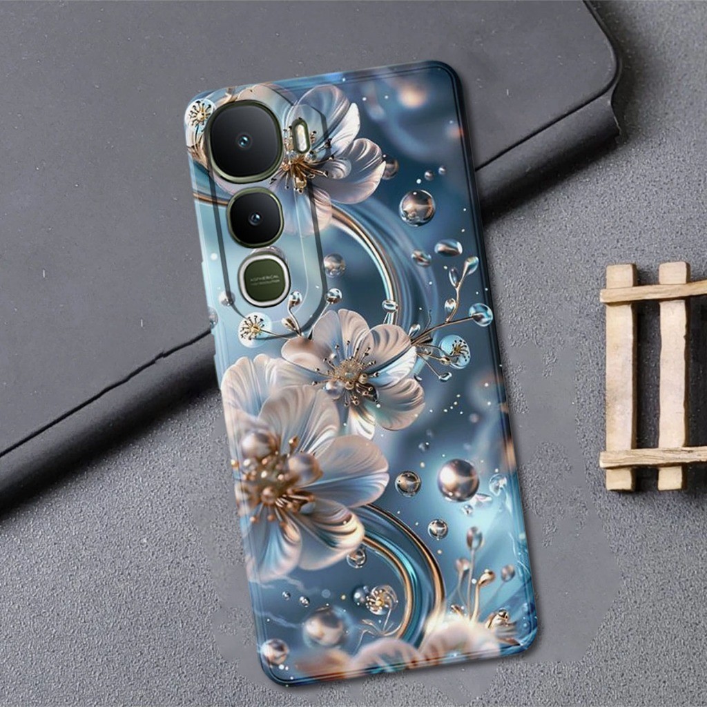 เคส Vivo Y400 - Iqoo Z10 Lite เคสแฟชั่น Softcase Macaron ปกป้องกล้อง Kesing Hp Casing Hp Protector H