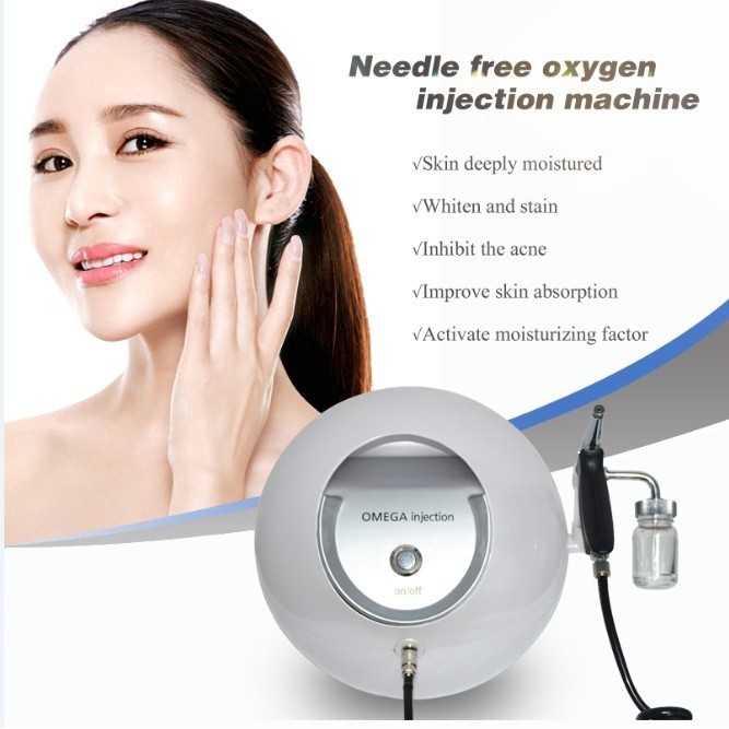 Household needle free oxygen injection instrument OMEGA multifunctional painless water light oxygen 