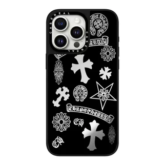Drop proof CASENEALเคสโทรศัพท์สําหรับiPhone 17ProMax 17pro 17 air 16promax 16 15promax 15 14promax 13 13promax hard Case Chrome Hearts 12 12PromaxกรณีiPhone 11คุณภาพสูง