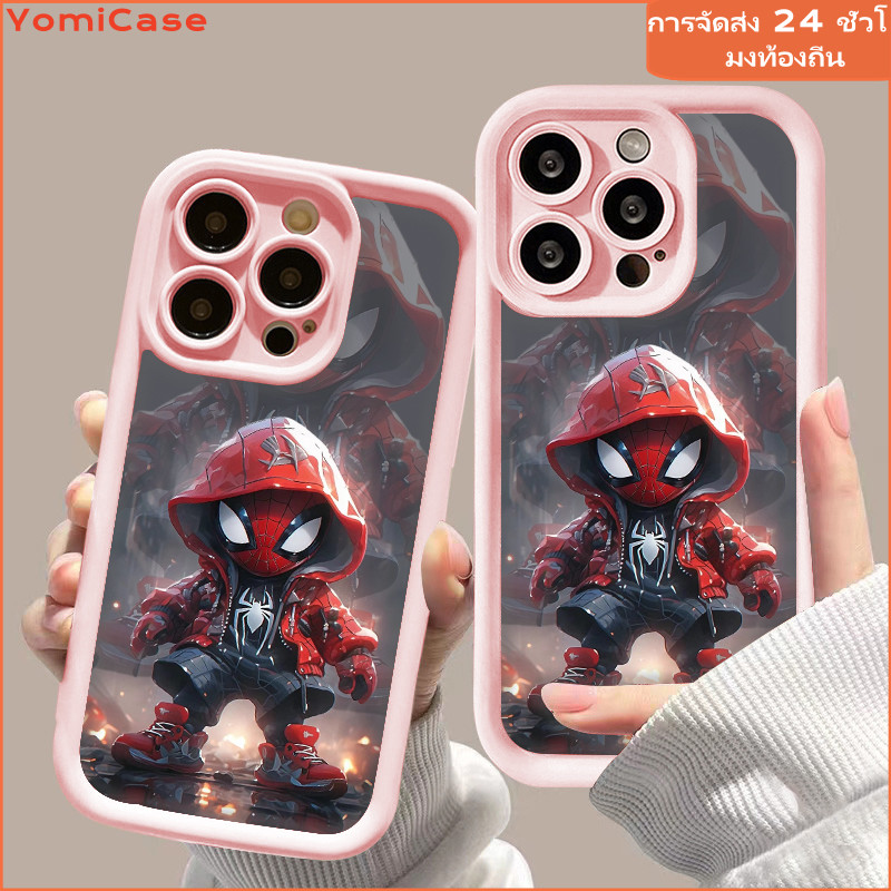 เคสอ่อนกันกระแทก น่ารักฮีโร่แมงมุม เคสซัมซุงA05s A23 A25 รูปที่ 4