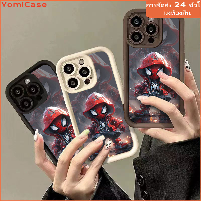 เคสอ่อนกันกระแทก น่ารักฮีโร่แมงมุม เคสซัมซุงA05s A23 A25 รูปที่ 8