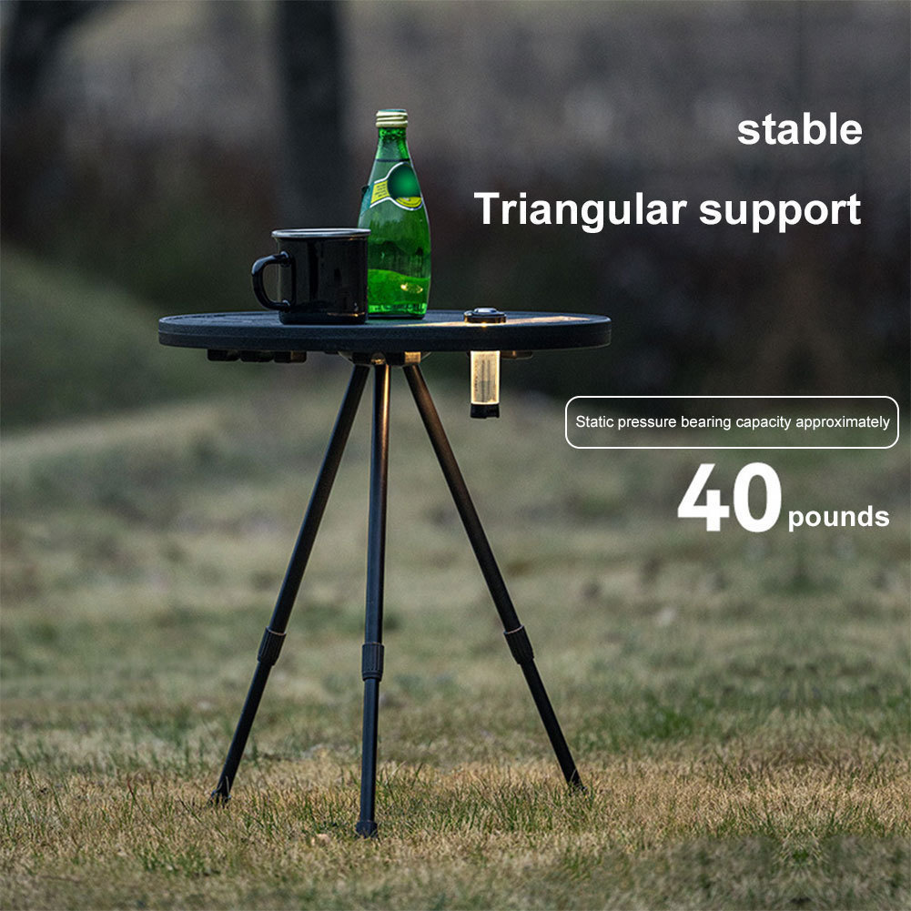 Camping Table ปรับความสูงได้ Beach Table สําหรับกลางแจ้ง Camping Picnic Beach [rgboutdoor.th]