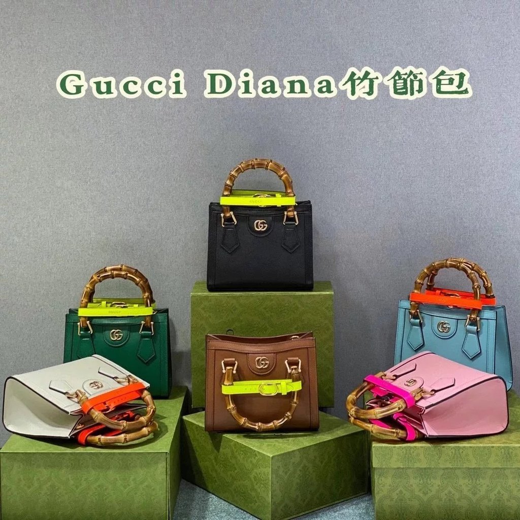 GUCCI GUCCI Bamboo Bag Mini Bamboo Tote Bag Female Bag Messenger Handbag