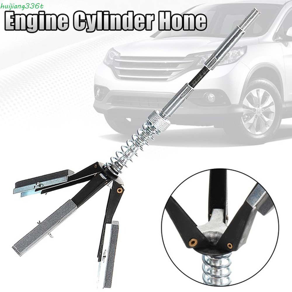 HUIJIAN กระบอกเครื่องยนต์ Hone Tension 3 Jaw Steel ลูกสูบเบรคเพลาปรับ Honing