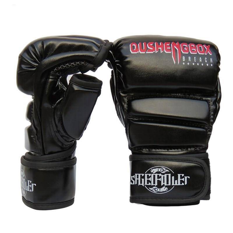 Boxing Gloves Boxing Adult Men Half Finger Training Professional Fight Boxing Gloves MMA Sanda Sandb
