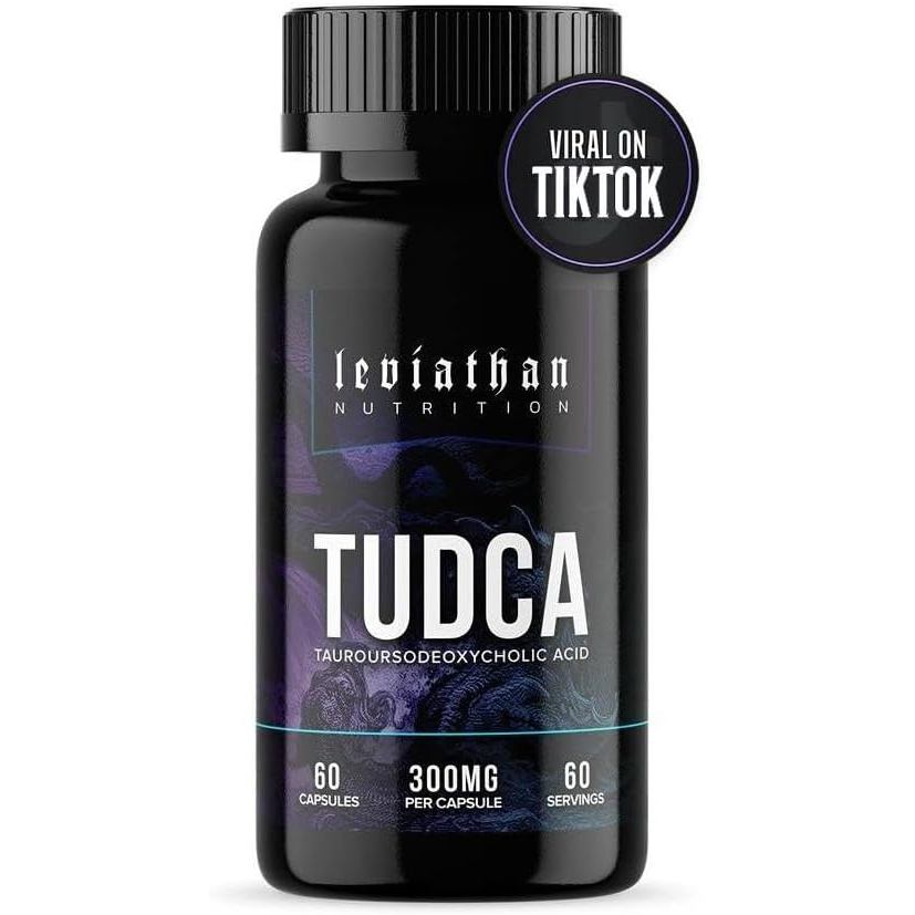 TUDCA Bile Salts 300mg - Tudca (Toursodeoxycolic Acid) อาหารเสริม 60 แคปซูล