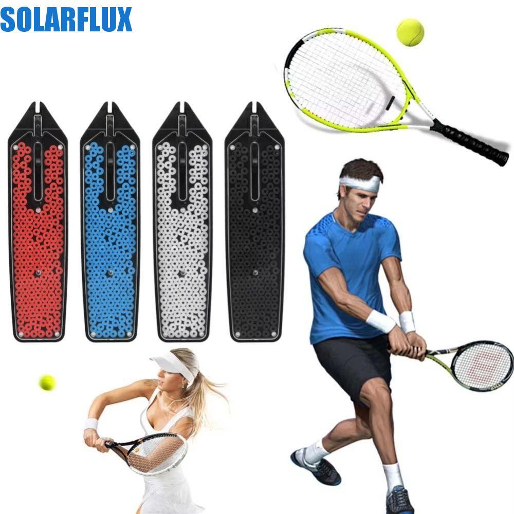 Solarflux String Saver น้ำหนักเบาทรงสายกีฬา เทนนิส แบดมินตัน และแร็กเก็ต ใช้งานง่าย