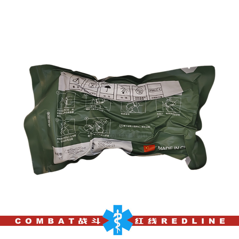 TECC/TCCC Advanced Battlefield Rescue First Aid Trauma Bandage Israel Bandage กลางแจ้ง Hemostatic C-