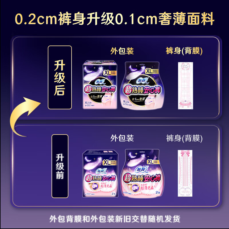 Sophie Super Sleeping Safe Pants Night Pajama Pants Type ผ้าอนามัย FMLXL Plus Size ป้าผ้าเช็ดปาก Ult