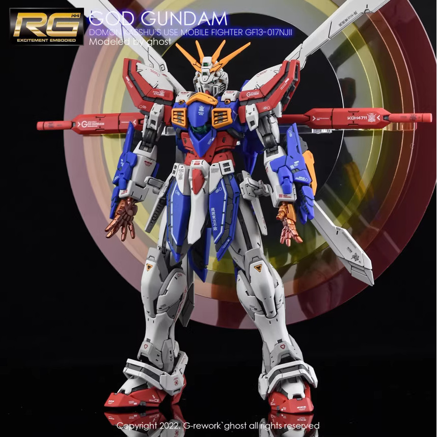 YAN GHOST FAT CAT RG 1/100 GOD Water Slide Decal (ไม่รวมชุด) YANMG077 ราคา ถูกที่สุด ดีลบีเคเค แกลเลอรีภาพที่ 7