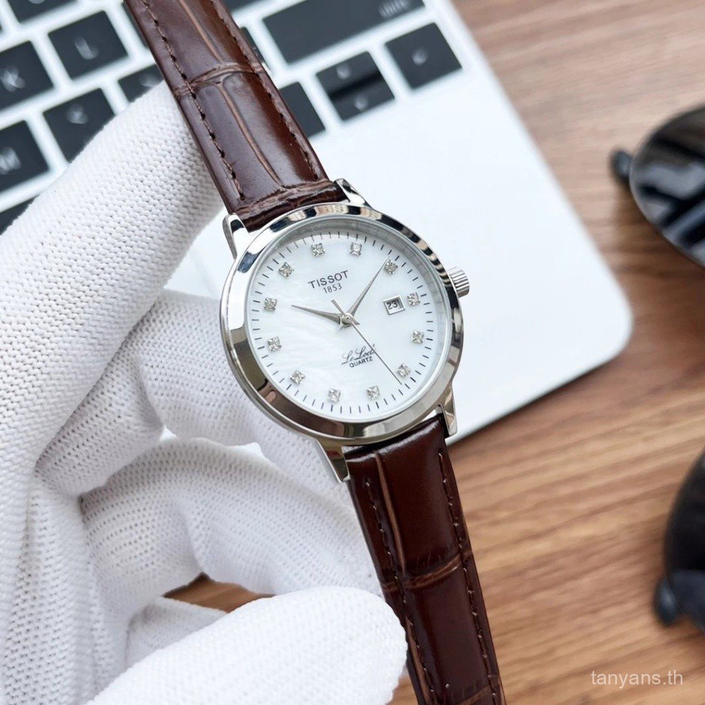 Tissot-Ladies Watch นาฬิกานําเข้าการเคลื่อนไหวควอตซ์ ขนาด: เส้นผ่านศูนย์กลาง 30 มม. ความหนา 7.5 มม. 