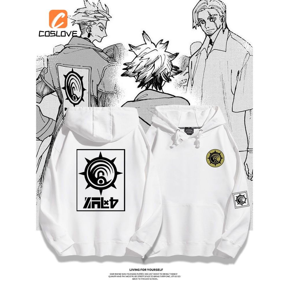 ชุดฮู้ดี้ GACHIAKUTA Rudo Riyo แขนยาวสำหรับฤดูใบไม้ร่วง