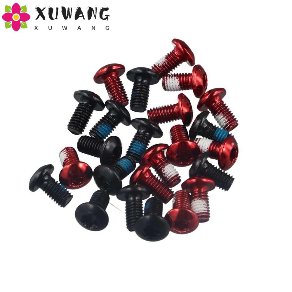 QUENTIN Torx Bolts MTB จักรยาน T25 Torx M5x9 มม.12PCS ขี่จักรยานอุปกรณ์เสริมเบรค T25 สกรู